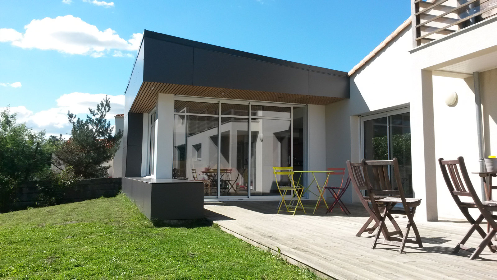 extension d'une maison à Clisson architecte atelier14 (CLISSON, VERTOU, VALLET, REZE)
