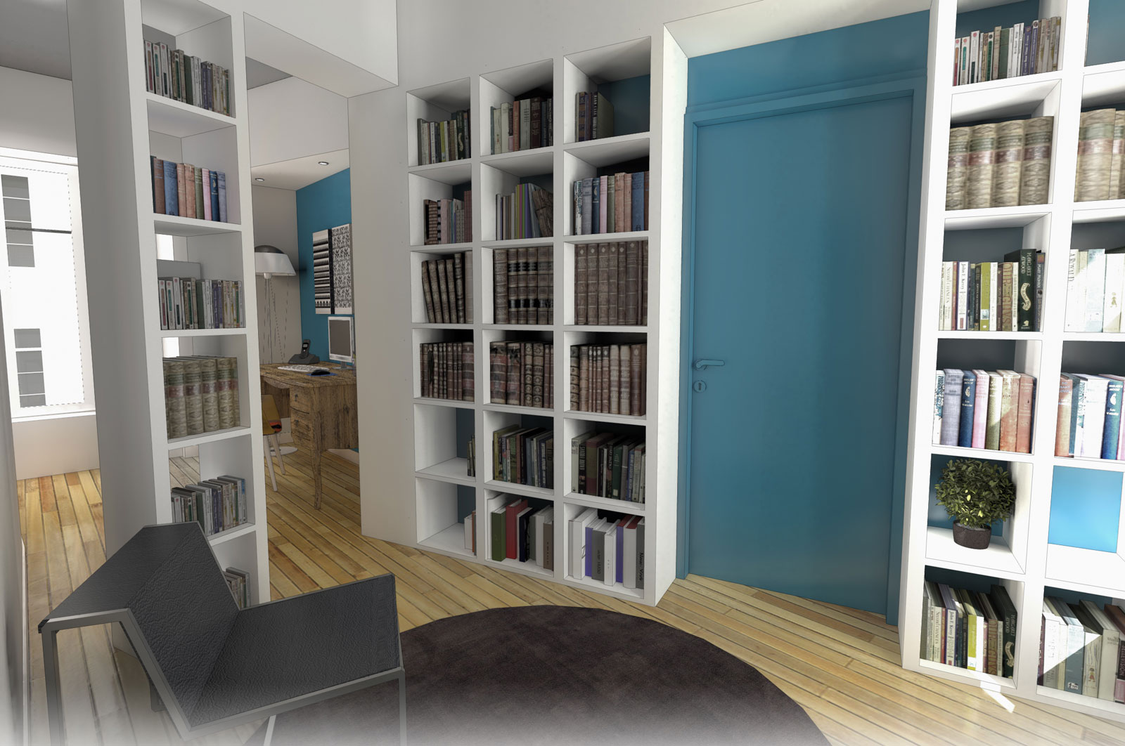 Aménagement intérieur d'une maison à Gétigné
