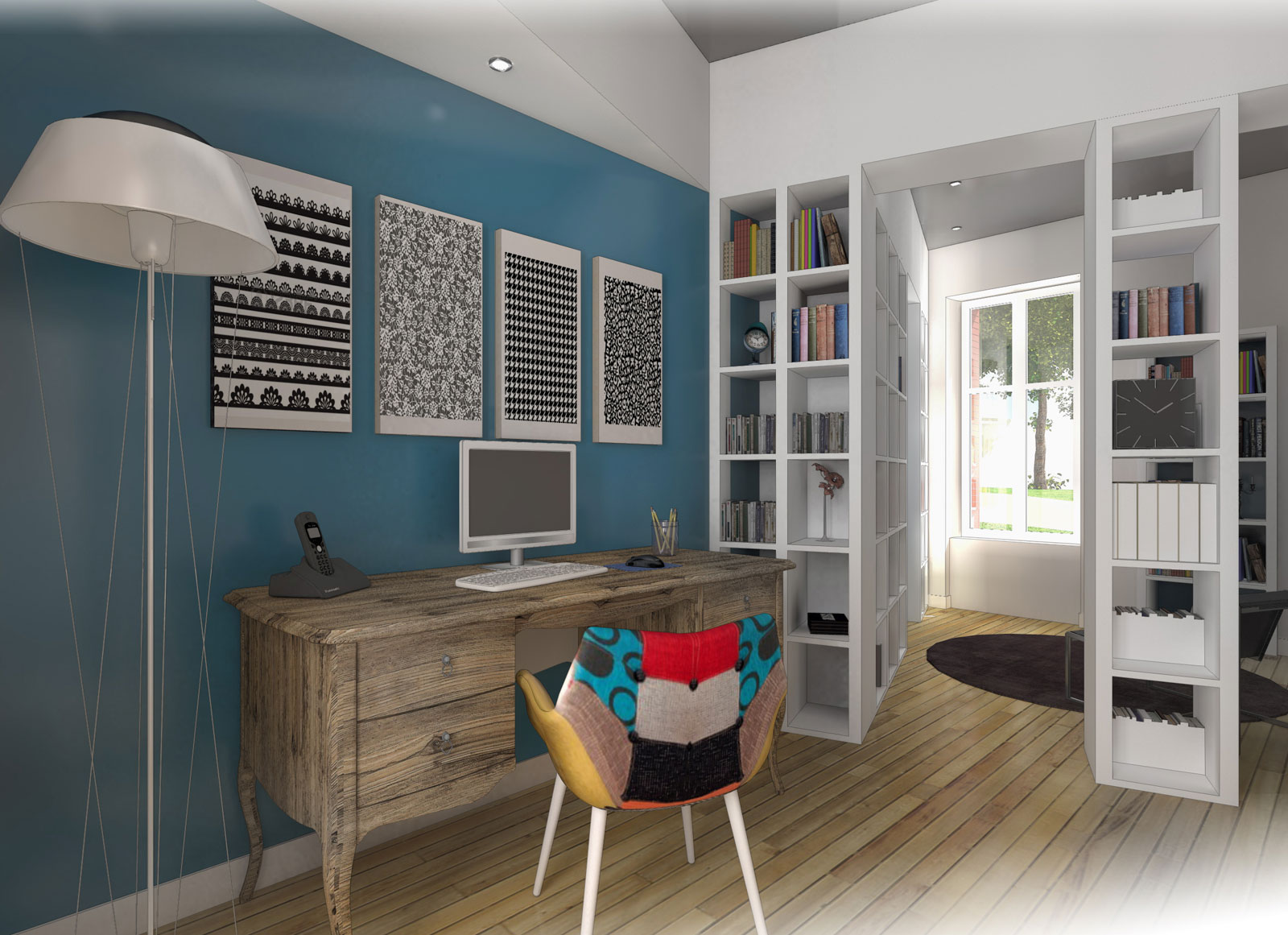 Aménagement intérieur d'une maison à Gétigné