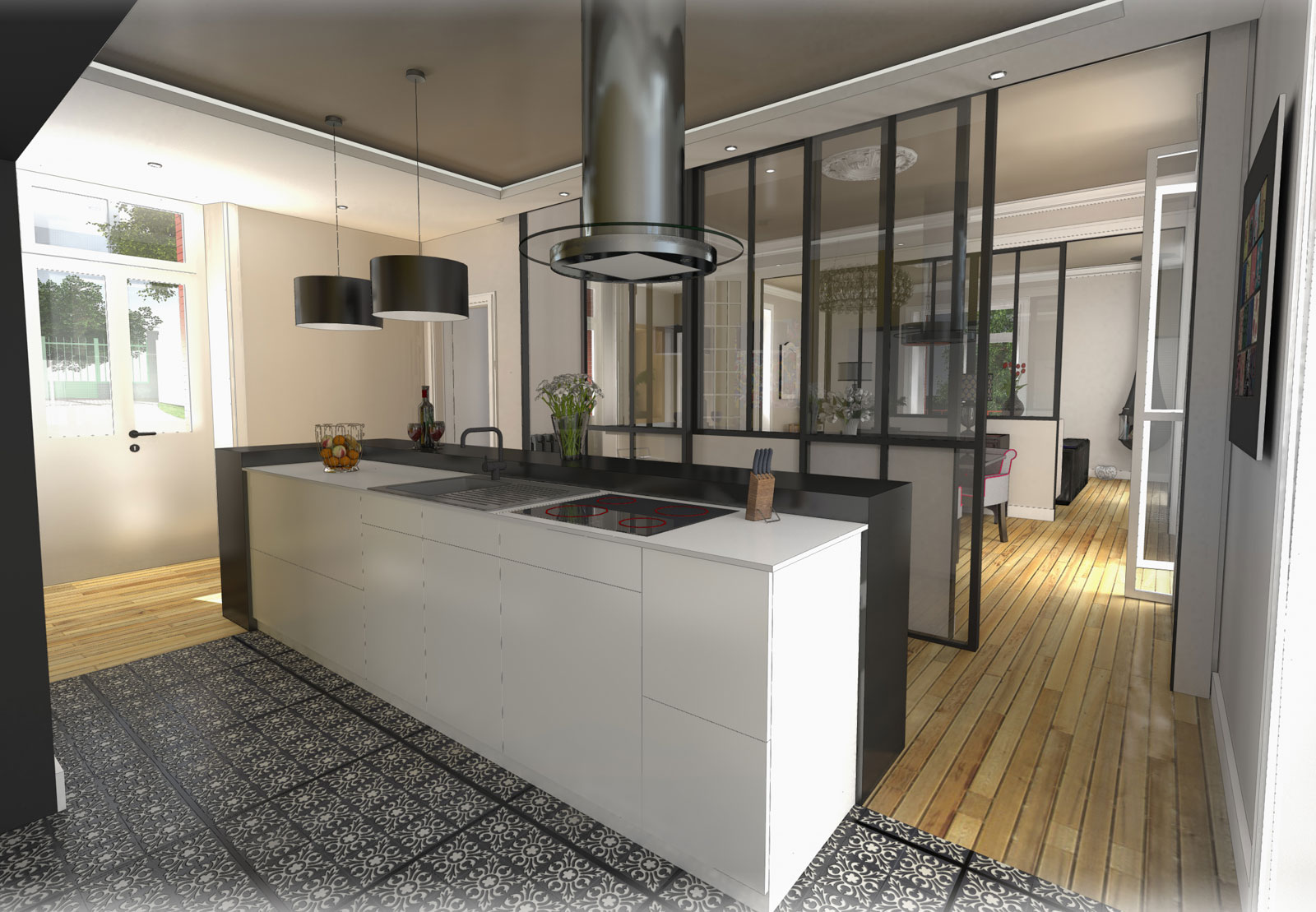 Aménagement intérieur d'une maison à Gétigné