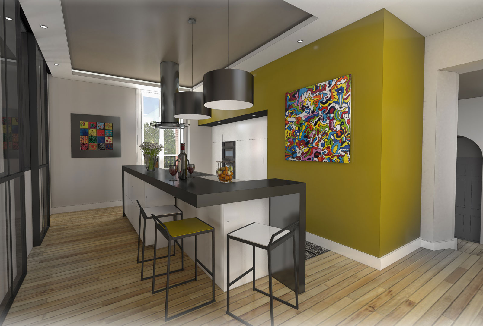 Aménagement intérieur d'une maison à Gétigné