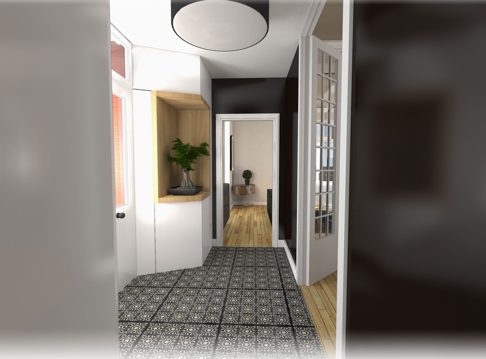 Aménagement intérieur d'une maison à Gétigné