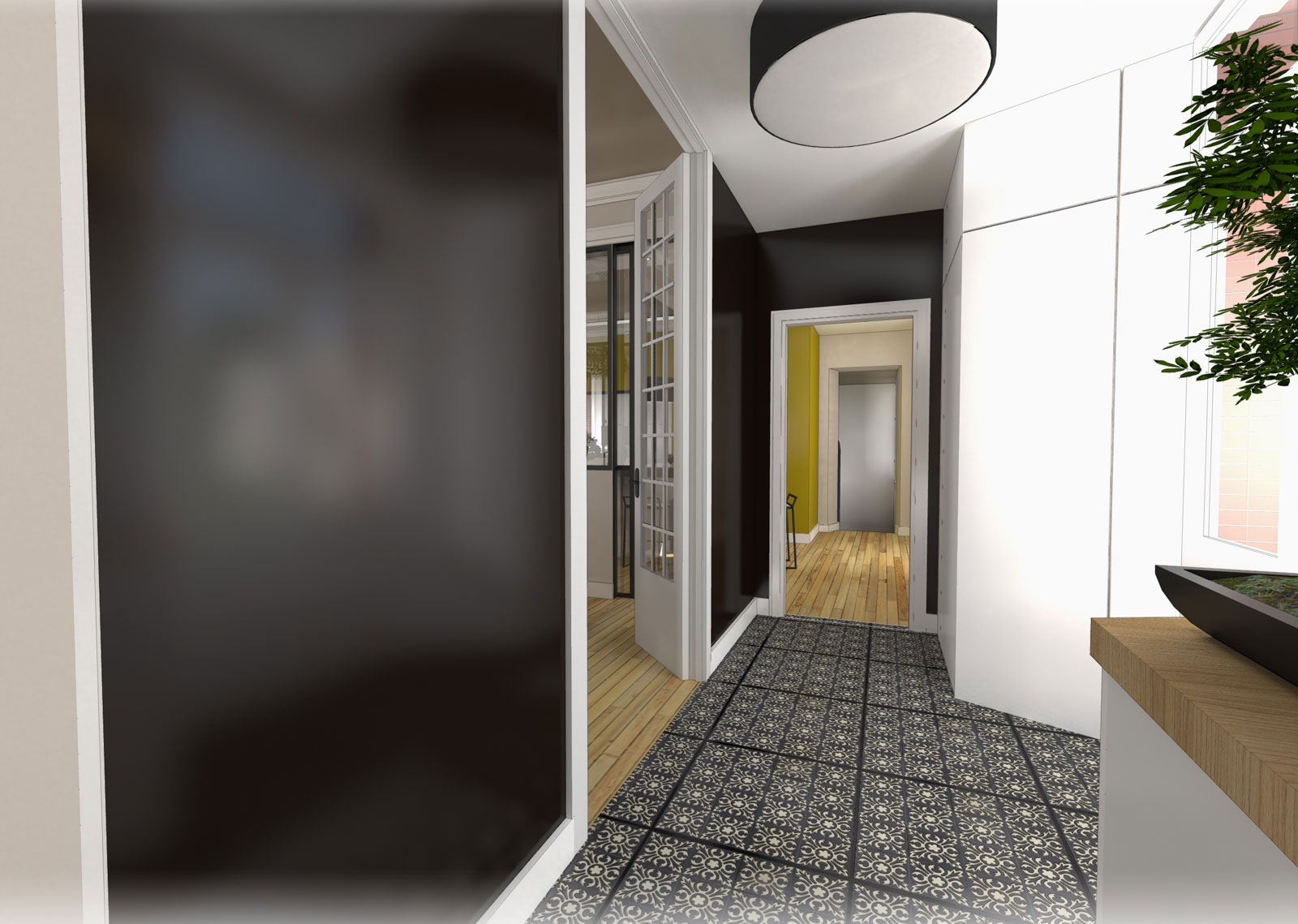 Aménagement intérieur d'une maison à Gétigné
