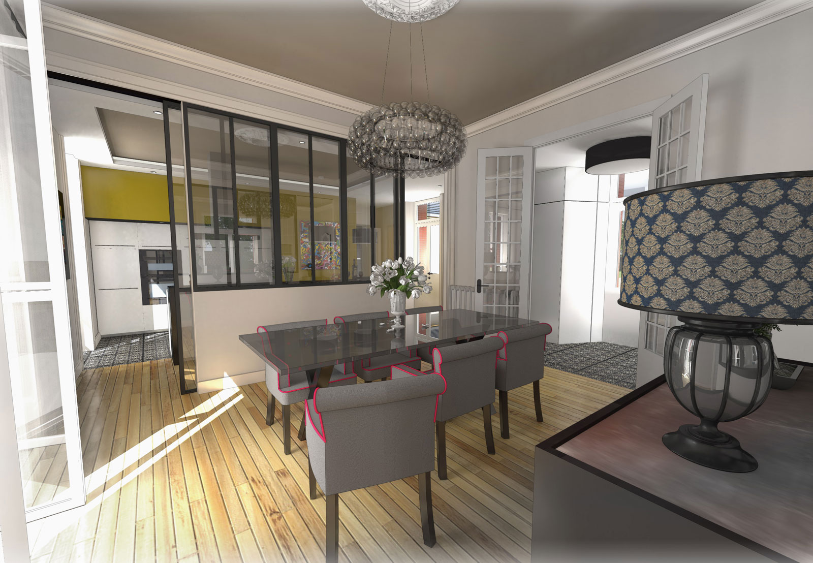 Aménagement intérieur d'une maison à Gétigné