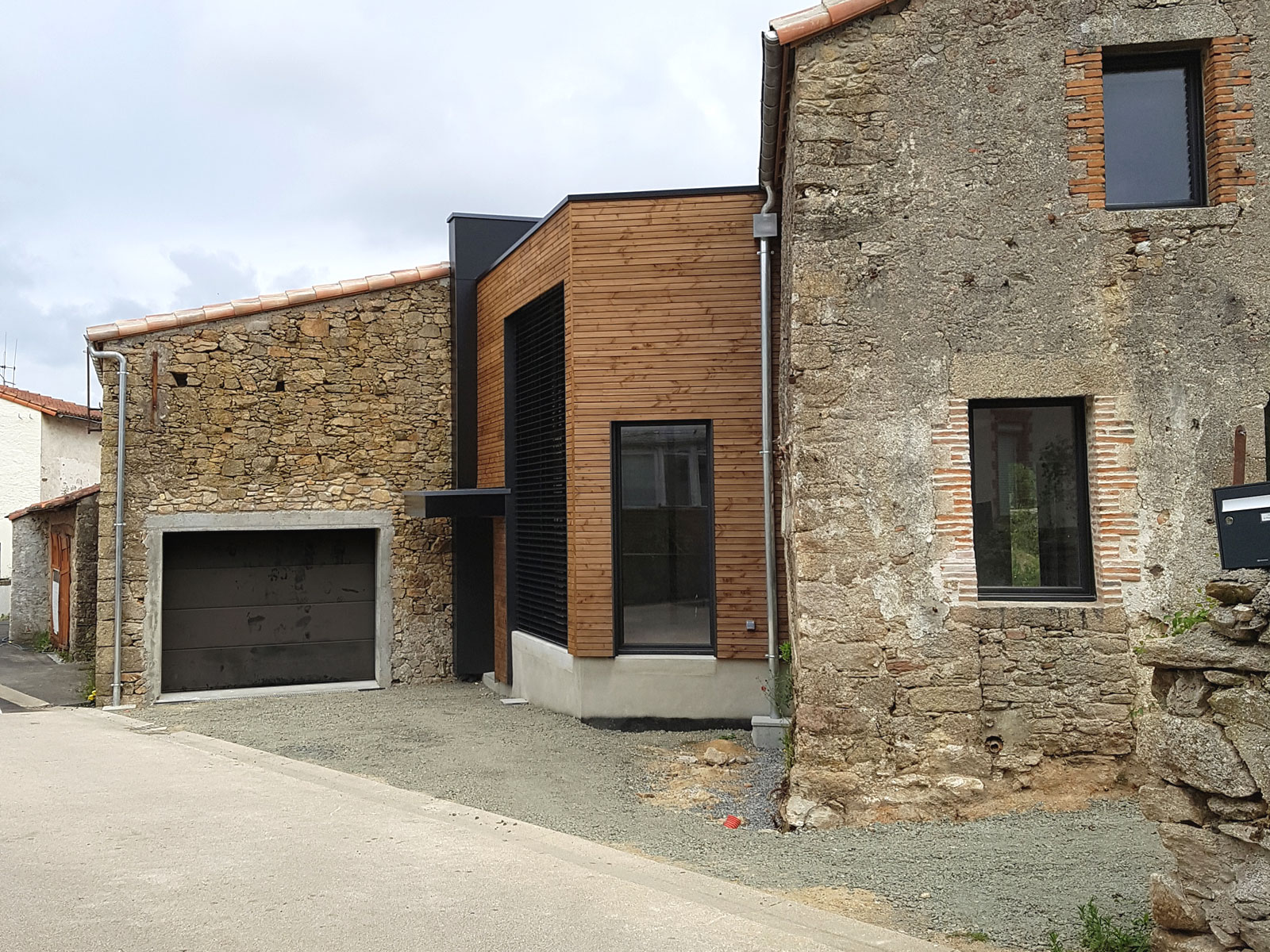 Extension et restructuration d'une maison à Gétigné