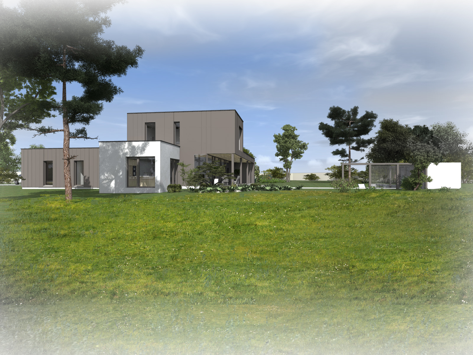PS Construction d'une maison à Montigné 49 architecte atelier14