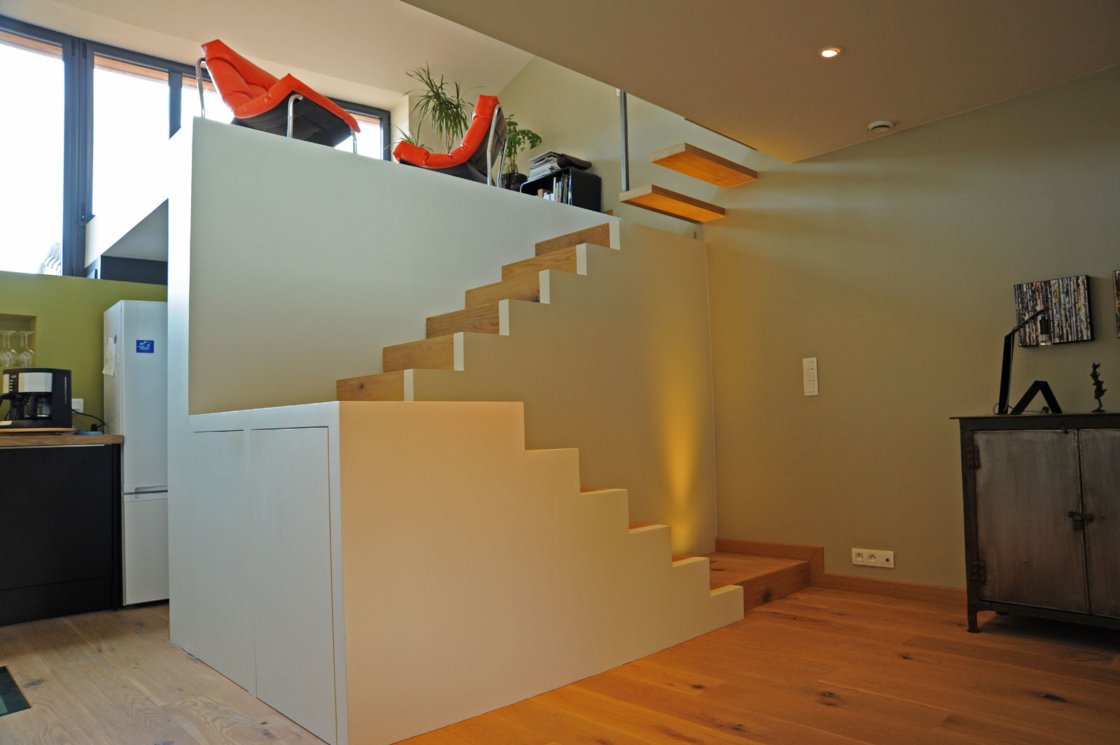 Loft dans une maison de ville à CLISSON. architecte ATELIER 14