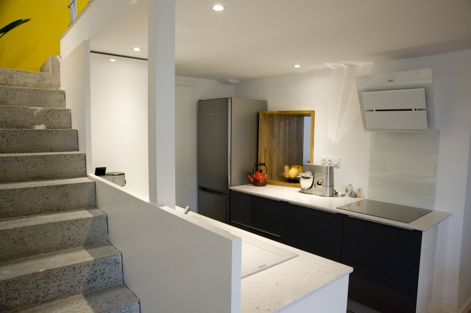 Aménagement intérieur d'une maison de ville à Gétigné. architecte ATELIER 14 CLISSON